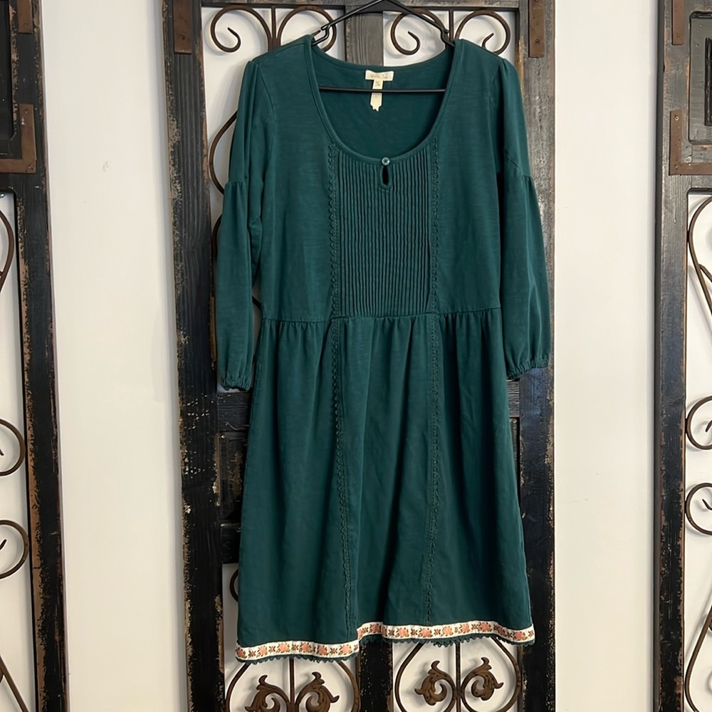 Matilda Jane Nadine Fancy Charlie Cotton Blend Dress Size Medium Women